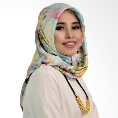 Erloz Hijab Alula Square Kerudung - Tosca