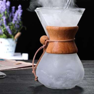 27 oz Pour Over Coffee Maker Glass 
