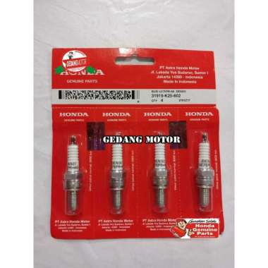 Honda Genuine Part Busi U27Epr-9 Denso Beat Fi Beat Esp Motor Bebek Matic Silver