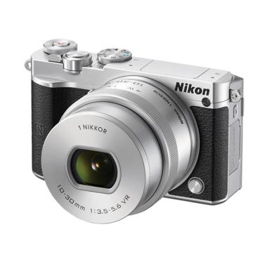 Nikon 1 J5 Kit 10-30mm Kamera Mirrorless - Silver Tokocamzone