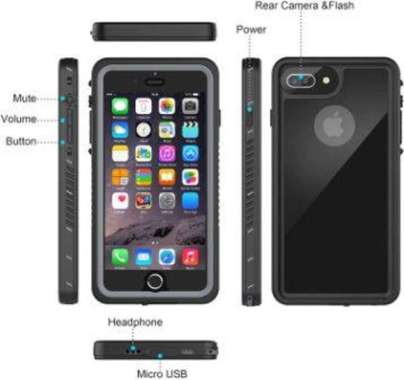 iPhone 7 Plus / 8 Plus Casing Vapesoon Waterproof Case Ori