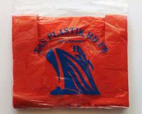 Kantong Plastik Kantong Kresesk MERAH EKONOMIS Sedang Ukuran 24