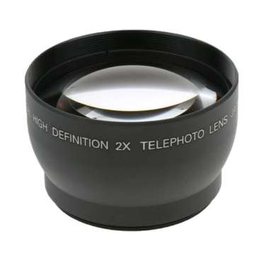 Lens Converter Tele 58mm 2X Magnification Telephoto Tele Converter