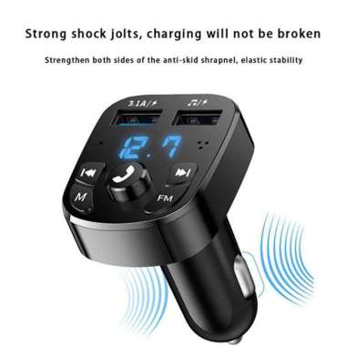 Bluetooth FM Transmitter LED Screen 