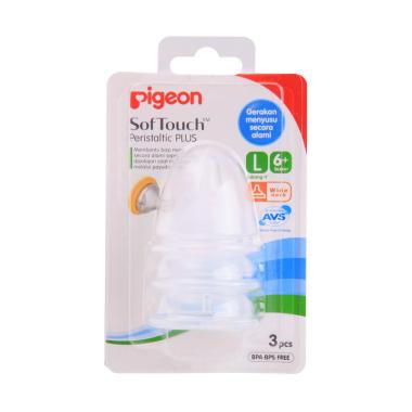 Pigeon PR020252 Peristaltic Plus Nipple Blister [ 3Pcs/ L ]