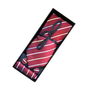 Houseofcuff Dasi NeckTie Pocket Squ ... B T168 Set Collection Box