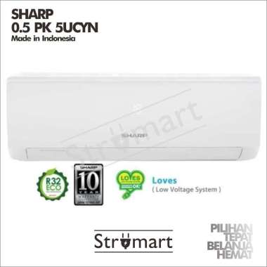 SHARP AH-A5UCYN AC Split [1/2 PK/ Standard R32] - INDONESIA