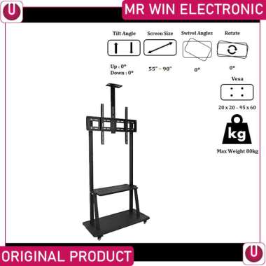 Bracket Standing TV LED LCD 50 Inch - 90 Inch YD-1800 Import