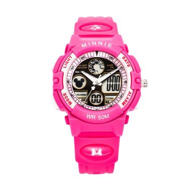 Disney MS15014-J Minnie Jam Tangan Sports Anak - Hot Pink
