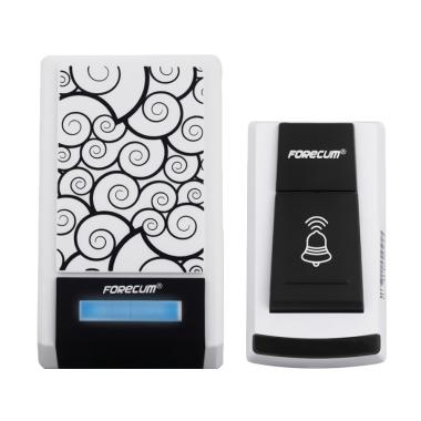 Bell Forecum Wireless 36 Tunes Bell Pintu - Black