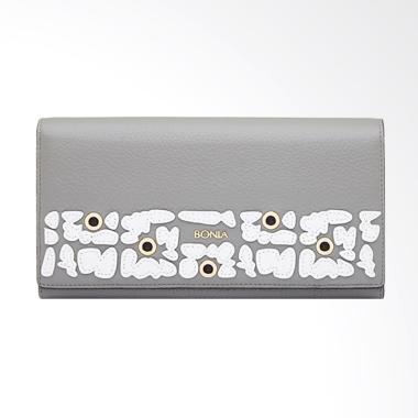 Bonia The Wall Two Fold Wallet - Medium Grey