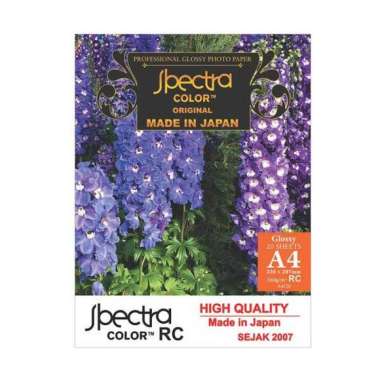 KERTAS FOTO SPECTRA 260 GSM GLOSSY A4