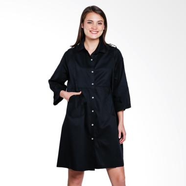 Papercut Fashion GZ 02 Tre Star 560 ... Midi Dress Wanita - Black