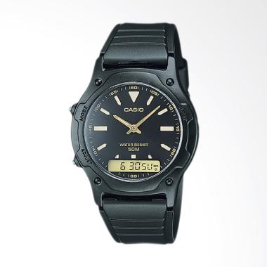 CASIO Jam Tangan Pria - Black AW-49HE-1AVDF