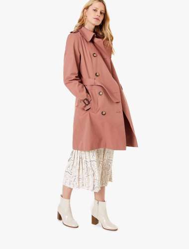 rose trench coat