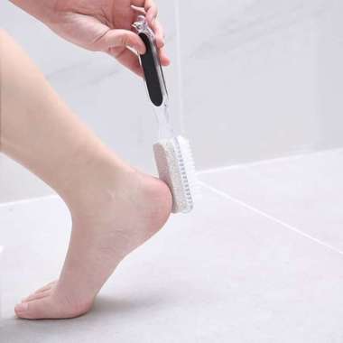 Alat Gosok Kaki Tumit Pecah Pecah Pedicure Perawatan kaki 4in1 LENGKAP