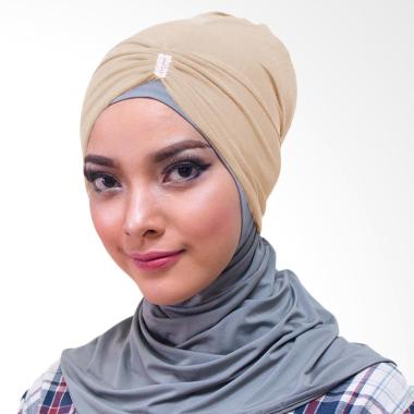 Milyarda Hijab Swarovsky Ciput - Coklat Susu Milyarda Hijab Swarovsky Ciput - Coklat Susu