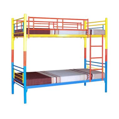 Prima Mebel M-BB-06 Besi Metal Bunk ... Susun - Combination Color
