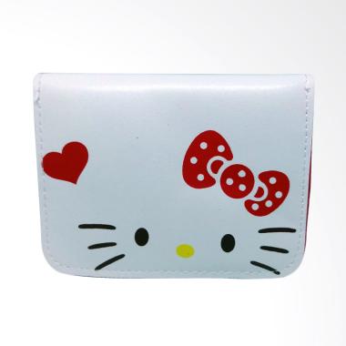 Hello Kitty Face Love HK Dompet Wanita - Red White
