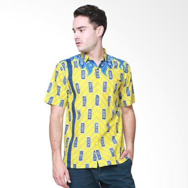 Days by Danarhadi Men Kerton Sineba ... Baju Batik Pria - Yellow