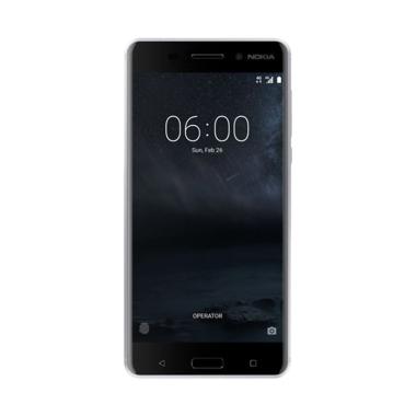 Nokia 6 Smartphone New 3/32GB - Silver Garansi Resmi