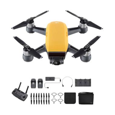 DJI Spark Fly More Combo Drone - Sunrise Yellow