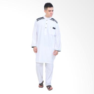 JCFashion Cordova Stelan Muslim Gamis Pria - White