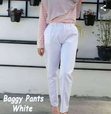 Jual Celana Putih Baggy Original 
