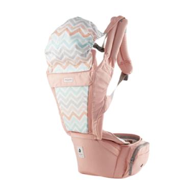 Pognae Orga Plus Baby and Hipseat Carrier Gendongan Bayi - Peach Peach