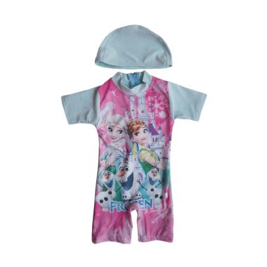 Rainy Collections Karakter Frozen Baju Renang Bayi - Biru Muda