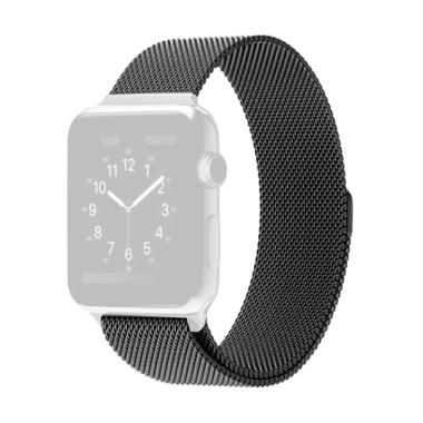 OEM Unisex Stainless Steel Magnet S ... h or iWatch 38 mm - Black
