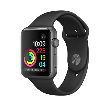 Apple Watch Series 3 GPS Space Grey ... mart Watch - Black [38mm]