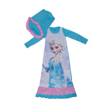 Disney Original Frozen Baju Muslim Anak Perempuan - Blue
