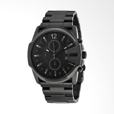 Diesel DieselMaster Chief Jam Tangan Pria - Black DZ4180 Black