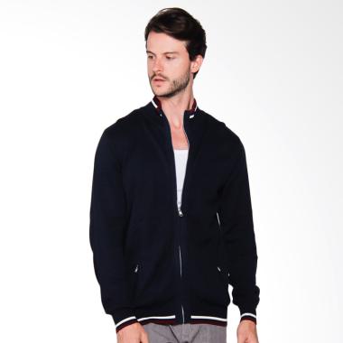 Salt n Pepper Cardigan Pria - Navy FG SNP 005 1708