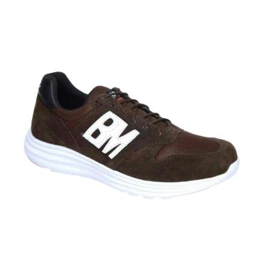 Frandeli BM Trainer Running Shoes Sepatu Olahraga Pria - Brown
