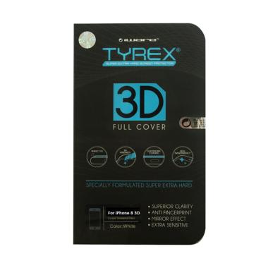 Tyrex 3D Full Cover Tempered Glass ... or Apple iPhone 8 - Putih