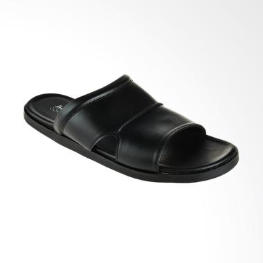 Bata Rob C Men Sandal Pria - Black [8716446]