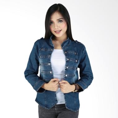 66 Model Jaket Jeans Wanita HD Terbaru