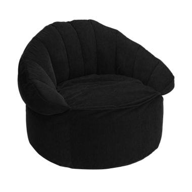 Bottom Dock Croissant Rover Sofa Beds - Black