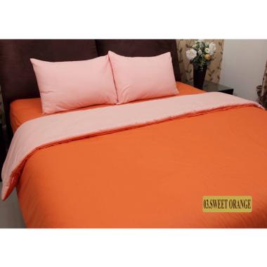 Chelsea Gold Polos Set Sprei - Sweet Orange