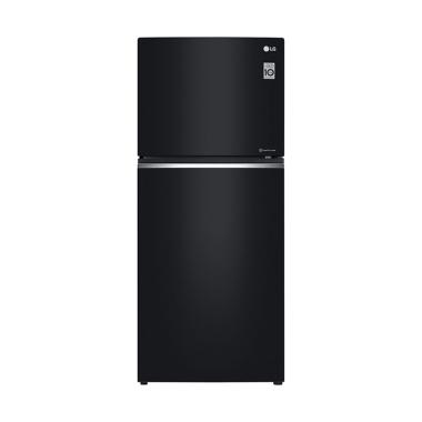 LG GN-C422SGCN Kulkas 2 Pintu - Black Gloss [416 L/Khusus Jadetabek]