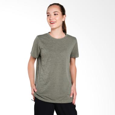 adidas Women Training Climachill Te ... a Wanita - Olive [CE8128]