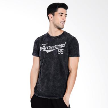 3SECOND Men 4512 T-Shirt Pria - Blue 145121712