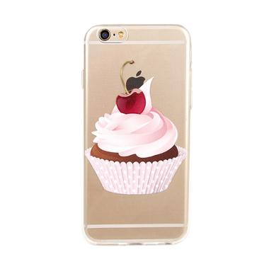United Shop Cream Cherry Casing for iPhone 7 or 7S - Multicolor