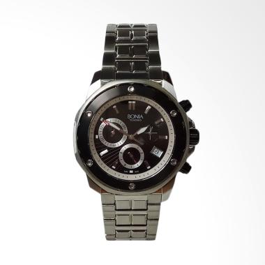 Bonia Chronograph Jam Tangan Pria - Silver [BN521C]