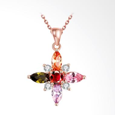 SOXY KZCN083 Fashionable Colorful Flower Ladies Kalung