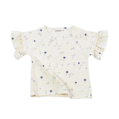 Abby Baby Flower Blouse Anak - White