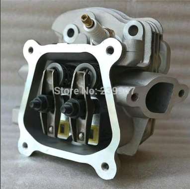 Cylinder Head Assy Deksel Komplit Mesin Honda Gx160 gx200 bonus busi