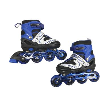Allsportinggoods Power Speed Sepatu Roda - Biru [Size M/ 34-37 cm]